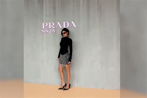 kylie jenner eyeglasses prada|Kylie Jenner Pulls Off the Perfect Prada 'Fit for Milan Fashion Week.